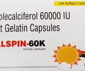 Calspin D3 60K Cholecalciferol Capsule