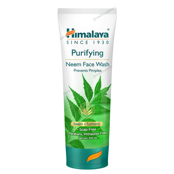 Himalaya Purifying Neem Face Wash For Acne and Pimple Relief 100ml