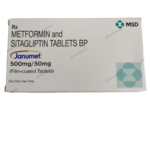 Janumet 50mg 500mg Tablet