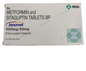 Janumet 50mg 500mg Tablet