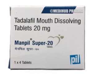 Manpil Super Tadalafil 20mg Mouth Dissolving Tablet