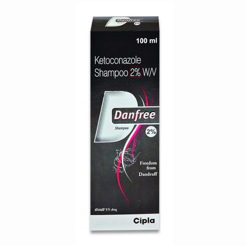 Danfree (Ketoconazole 2% Anti Dandruff Shampoo)