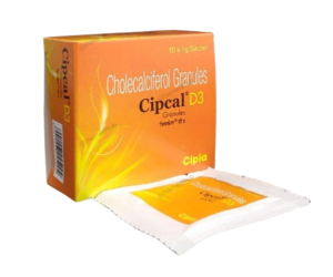 Cipcal D3 Granules Vitamin D3 Cholecalciferol Pack Of 10 Sachet