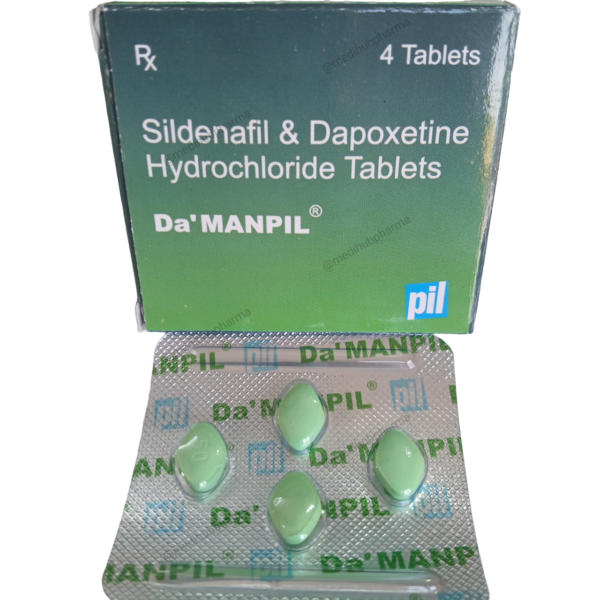 Da’Manpil Dapoxetine and Sildenafil Tablet