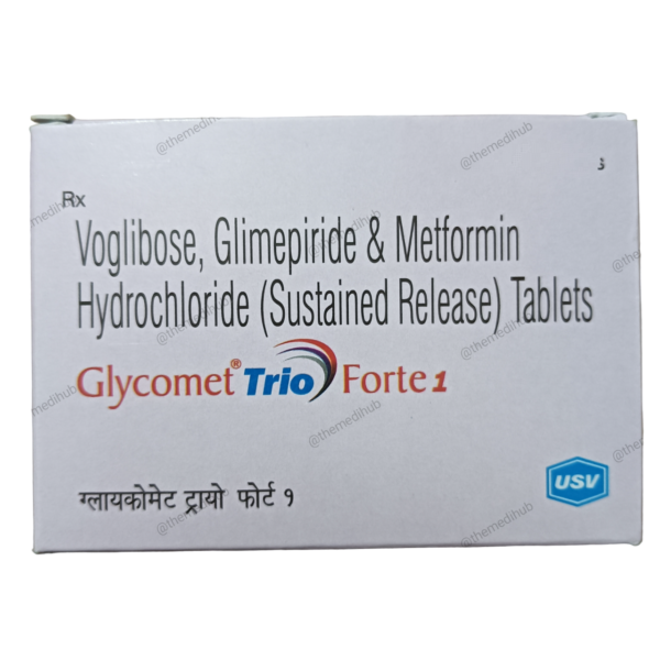 Glycomet Trio Forte 1 Tablet