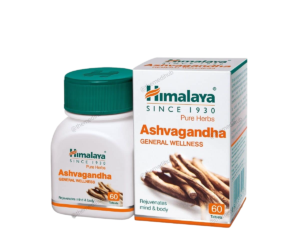 Himalaya Ashvagandha General Wellness Tablets 60 Tab Pack