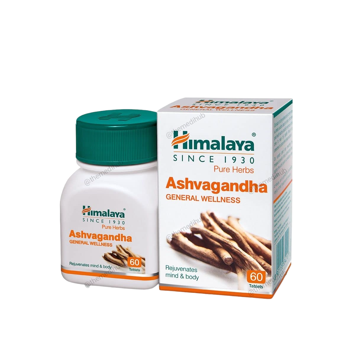 Himalaya Ashvagandha General Wellness Tablets 60 Tab Pack