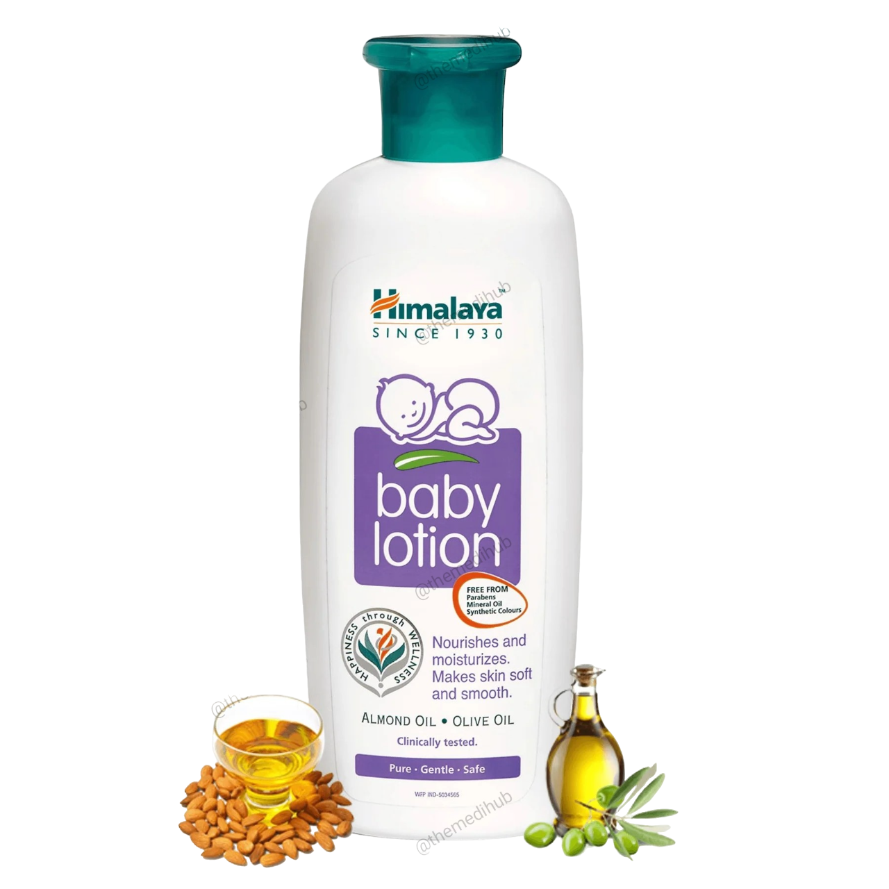 Himalaya Baby Lotion with Almond and Olive Oil 100ml Pack