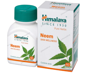Himalaya Neem Tablets Skin Wellness Controls Acne