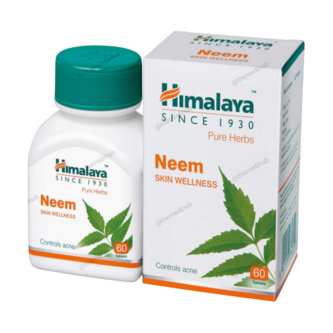 Himalaya Neem Tablets Skin Wellness Controls Acne