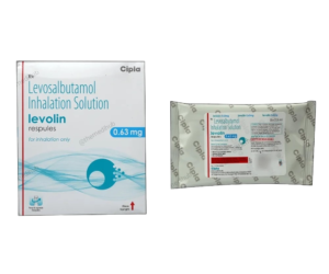 Levolin 0.63mg Respules Pack Of 05 Respules