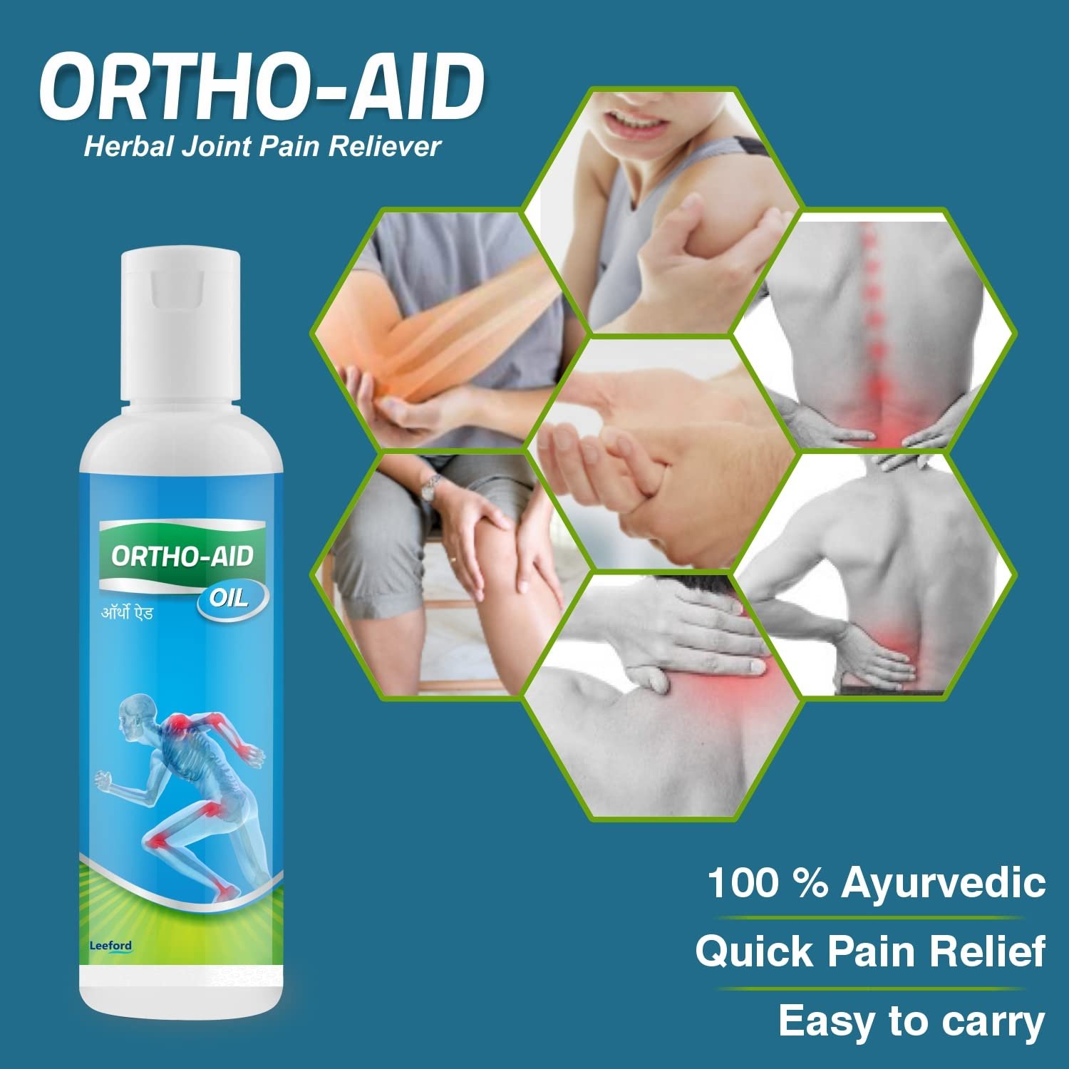 Ortho Aid Oil For Pain Relief 50 ml Pack