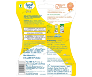 Sugar Free Gold Low Calorie Aspartame Sweetener