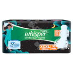 Whisper Bindazz Nights Sanitary Pads 10 XXXL Pads