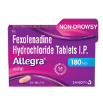 Allegra 180mg Tablet 10 Tab Strip