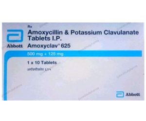 Amoxyclav 625 Tablet 10 Tab Strip