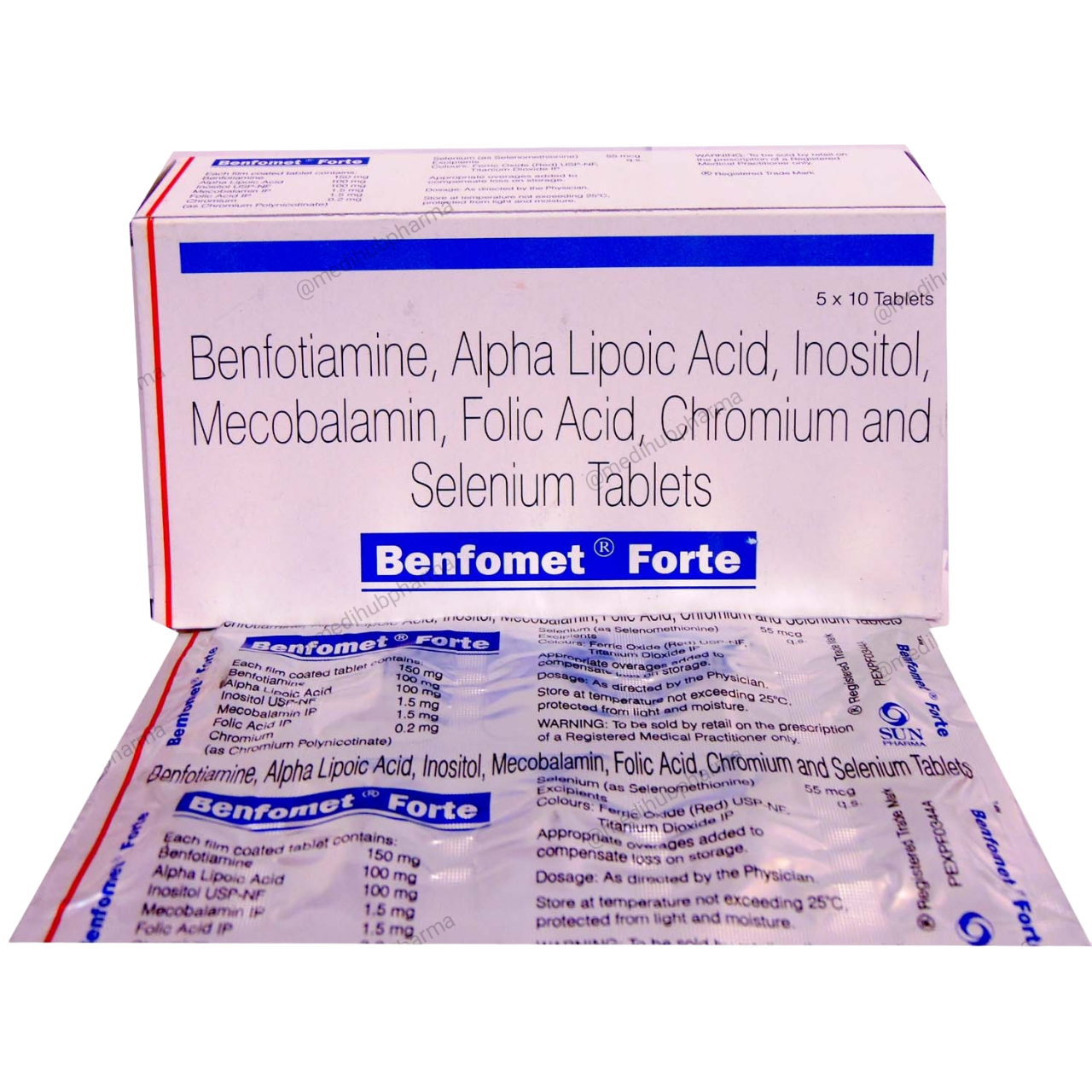 Benfomet Forte Tablet 10 Tab Strip