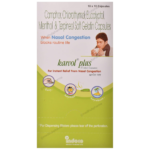 Karvol Plus Capsule 10 Cap Strip Relief from Nasal Congestion