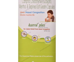 Karvol Plus Capsule 10 Cap Strip Relief from Nasal Congestion