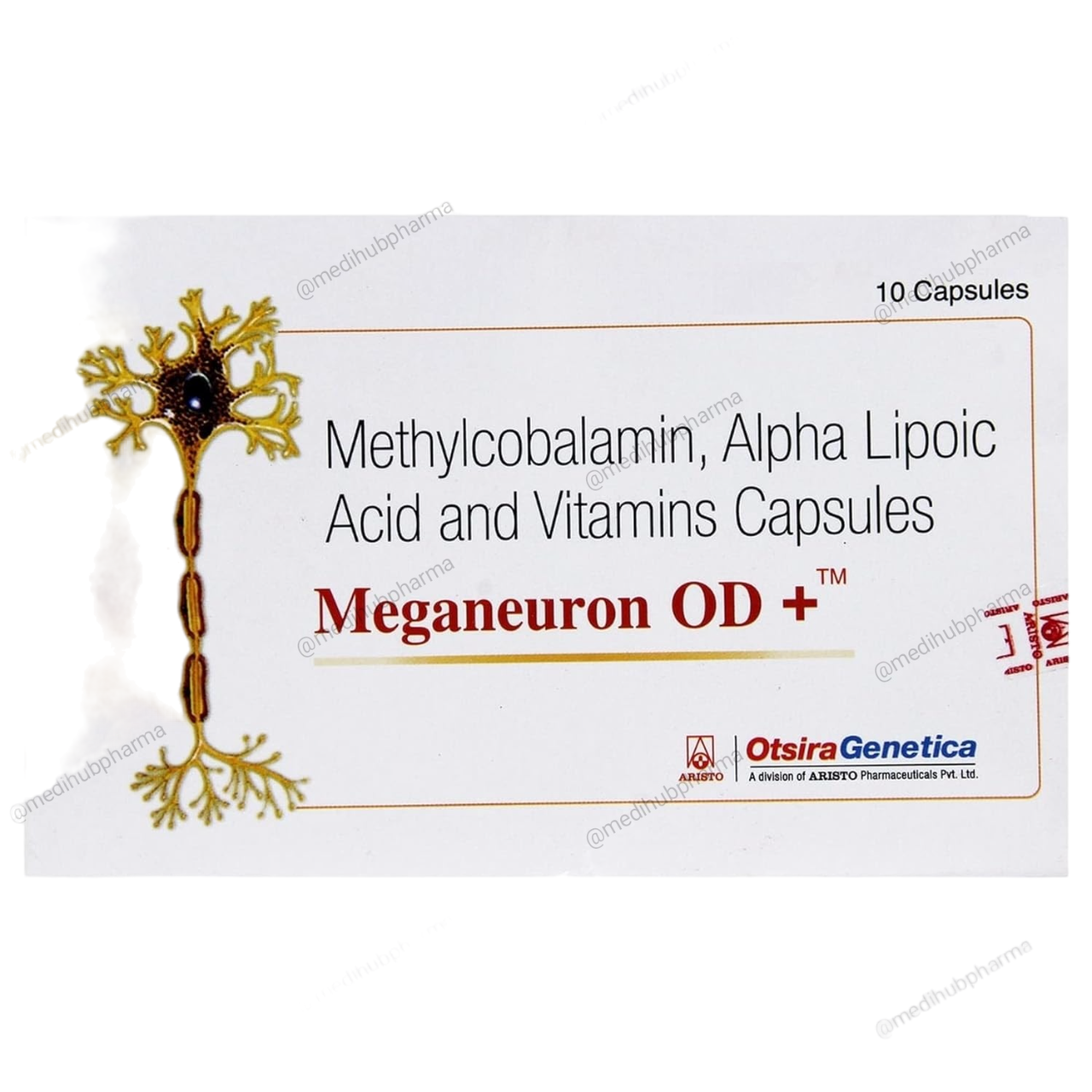 Meganeuron OD Plus Capsule 10 Cap Strip