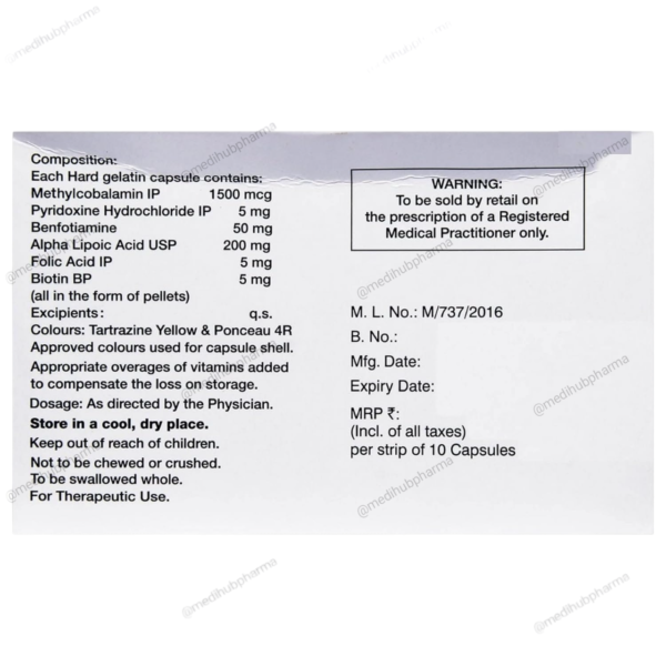 Meganeuron OD Plus Capsule 10 Cap Strip