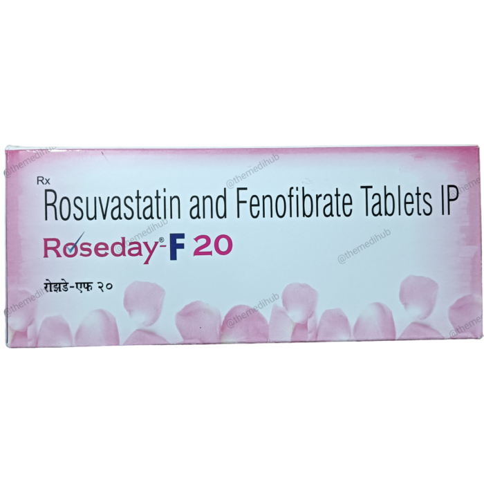 Roseday-F 20 Tablet (10 Tab Strip) - Medihub Pharma
