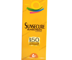 Sunsecure Sunscreen Lotion SPF50 UAV UVB Sun Protection