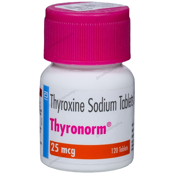 Thyronorm 25mcg Tablet (120 Tab Pack) - Medihub Pharma