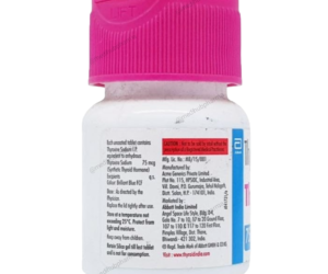 Thyronorm 75mcg Tablet 120 Tab Pack