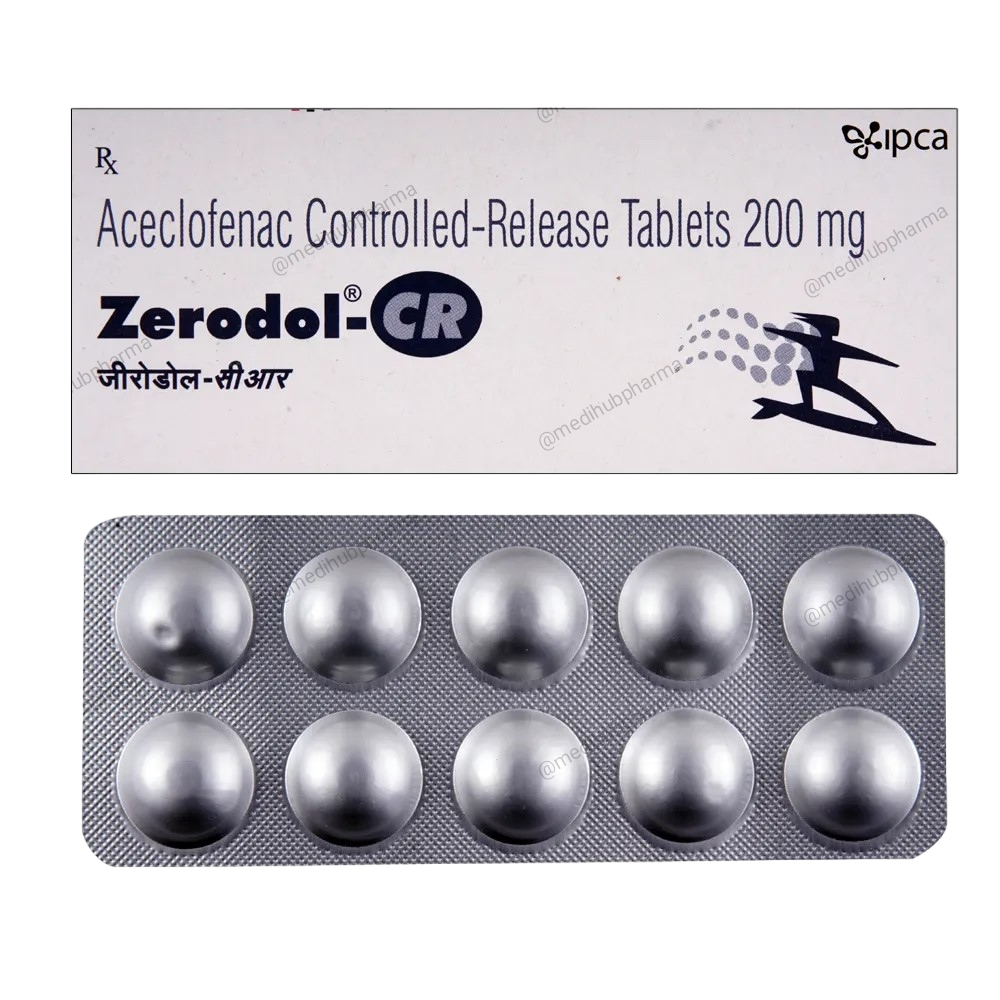 Zerodol -CR Tablet 10 Tab Strip