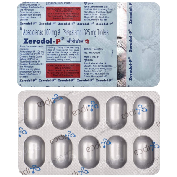 Zerodol P Tablet 10 Tab Strip