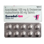Zerodol Spas Tablet 10 Tab Strip
