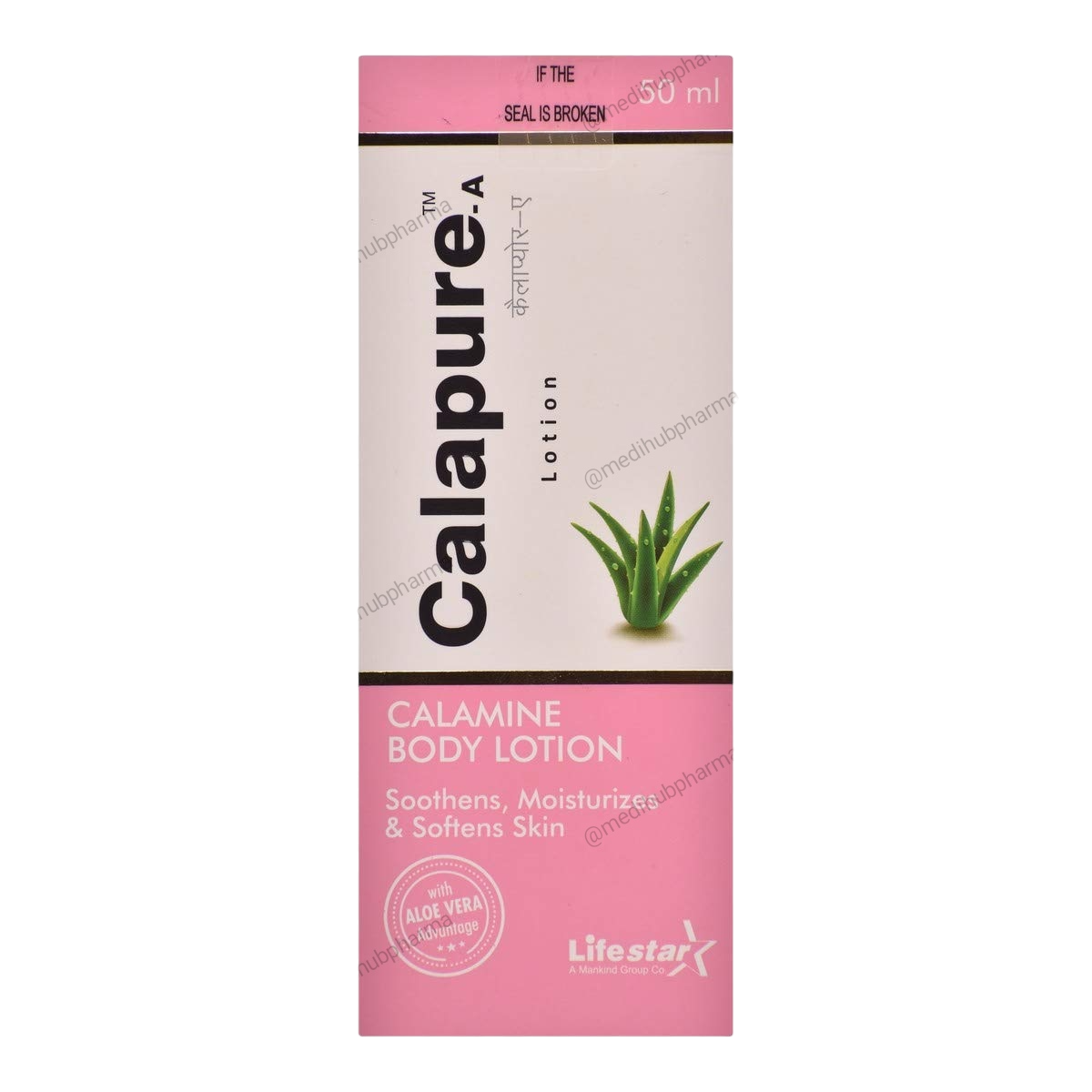 Calapure A Lotion with Aloe Vera 50 ml Pack