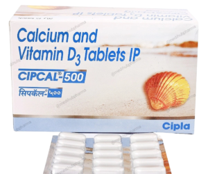 Cipcal 500 Tablet 15 Tab Strip Source of Calcium and Vitamin D