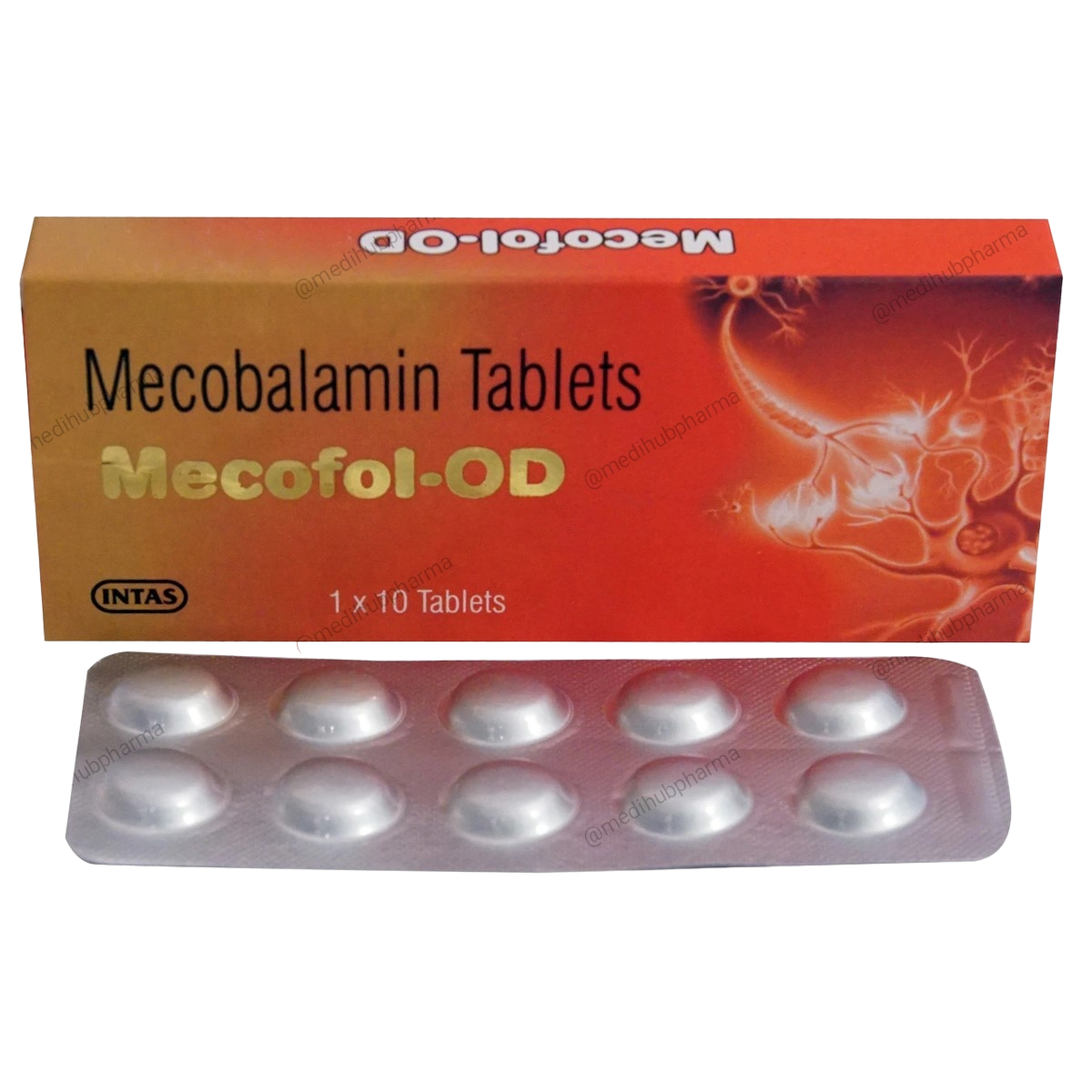 Mecofol-OD Vitamin B12 Tablet 10 Tab Strip