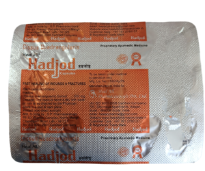 Hadjod Capsule 10 Cap Strip For Bone and Joint Wellness