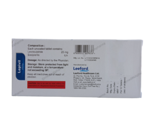 Lepivil 25mg Tablet 10 Tab Strip