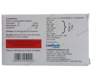 Evimectin A Tablet 01 Tab Strip