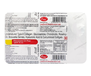 GLUCOZONE C2 PLUS SOFTGEL 10 CAP STRIP