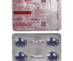 Manforce 100mg Tablet 04 Tab Strip