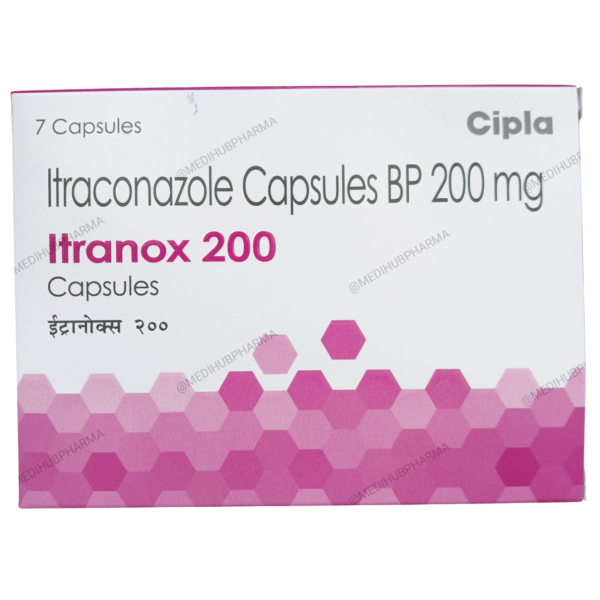 Itranox 200 Capsule 07 Cap Strip