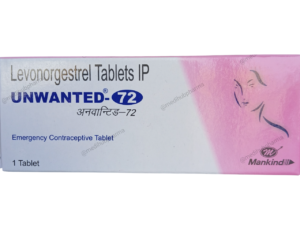 Unwanted 72 01 Tab Strip Emergency Contraceptive Tablet