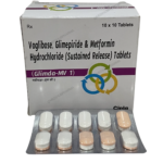 Glimda MV 1 Tablet 10 Tab Strip