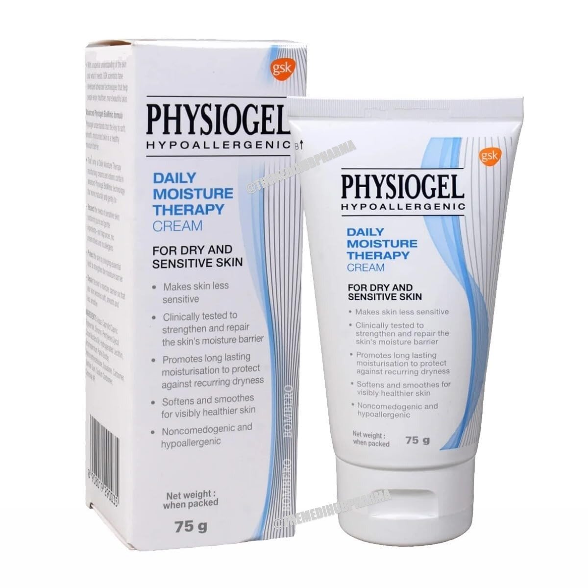 Physiogel Hypoallergenic Daily Moisture Therapy Cream 75gm