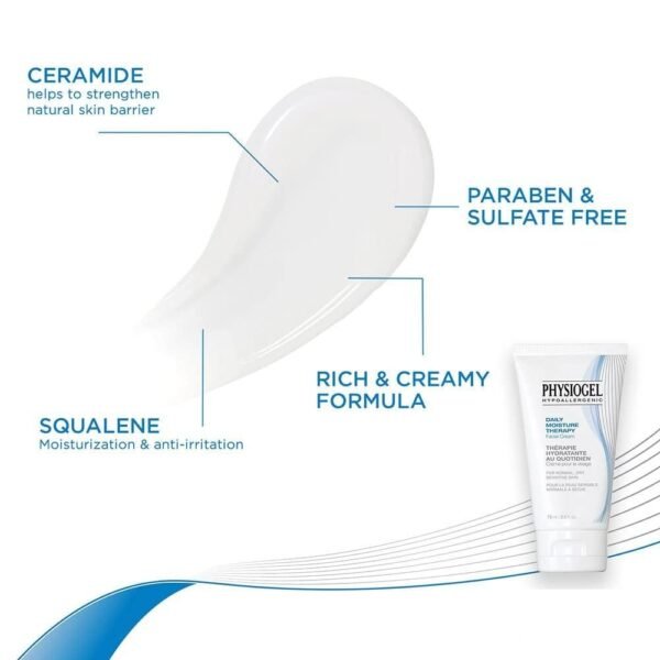 Physiogel Hypoallergenic Daily Moisture Therapy Cream 75gm