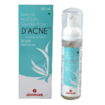 D Acne Foaming Face Wash with Salicylic and Glycolic Acid 60ml Pack