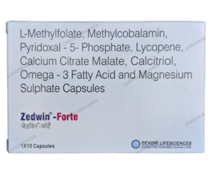 Zedwin Forte Softgel Capsule 10 Cap Strip