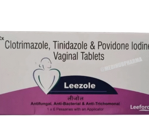 Leezole Vaginal Tablets 06 Tab Strip