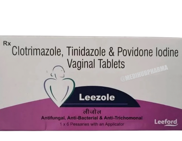 Leezole Vaginal Tablets 06 Tab Strip