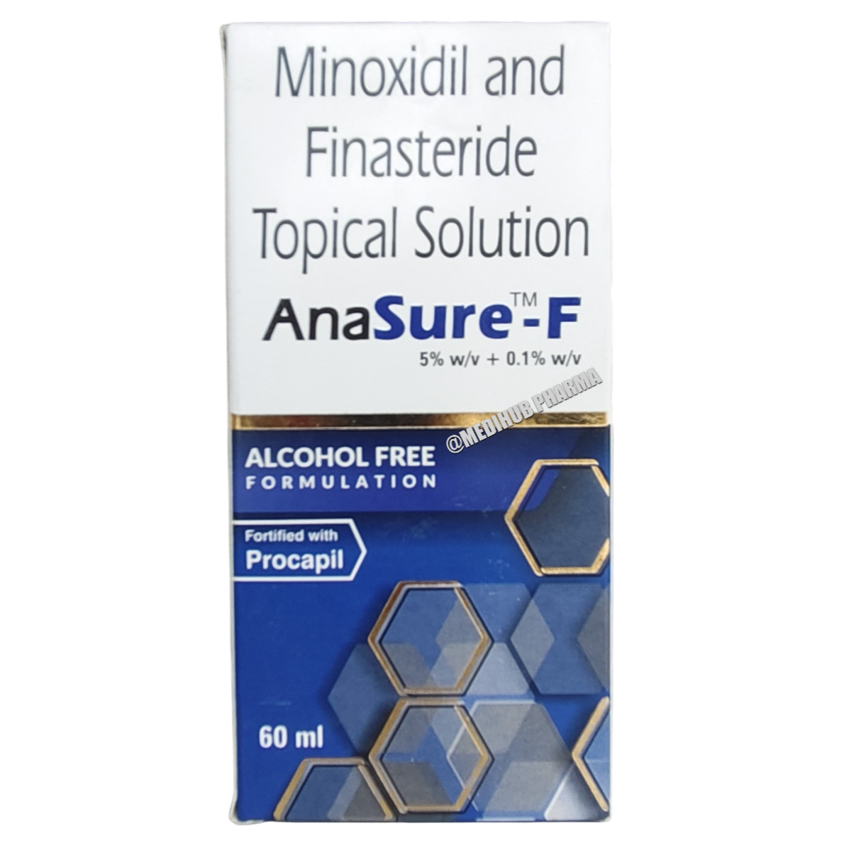 Anasure F Topical Solution 60ml Pack